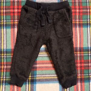 Carter's Black Fleece Joggers for Kids